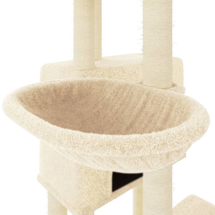 Cat Tree With Sisal Scratching Posts 122 Cm