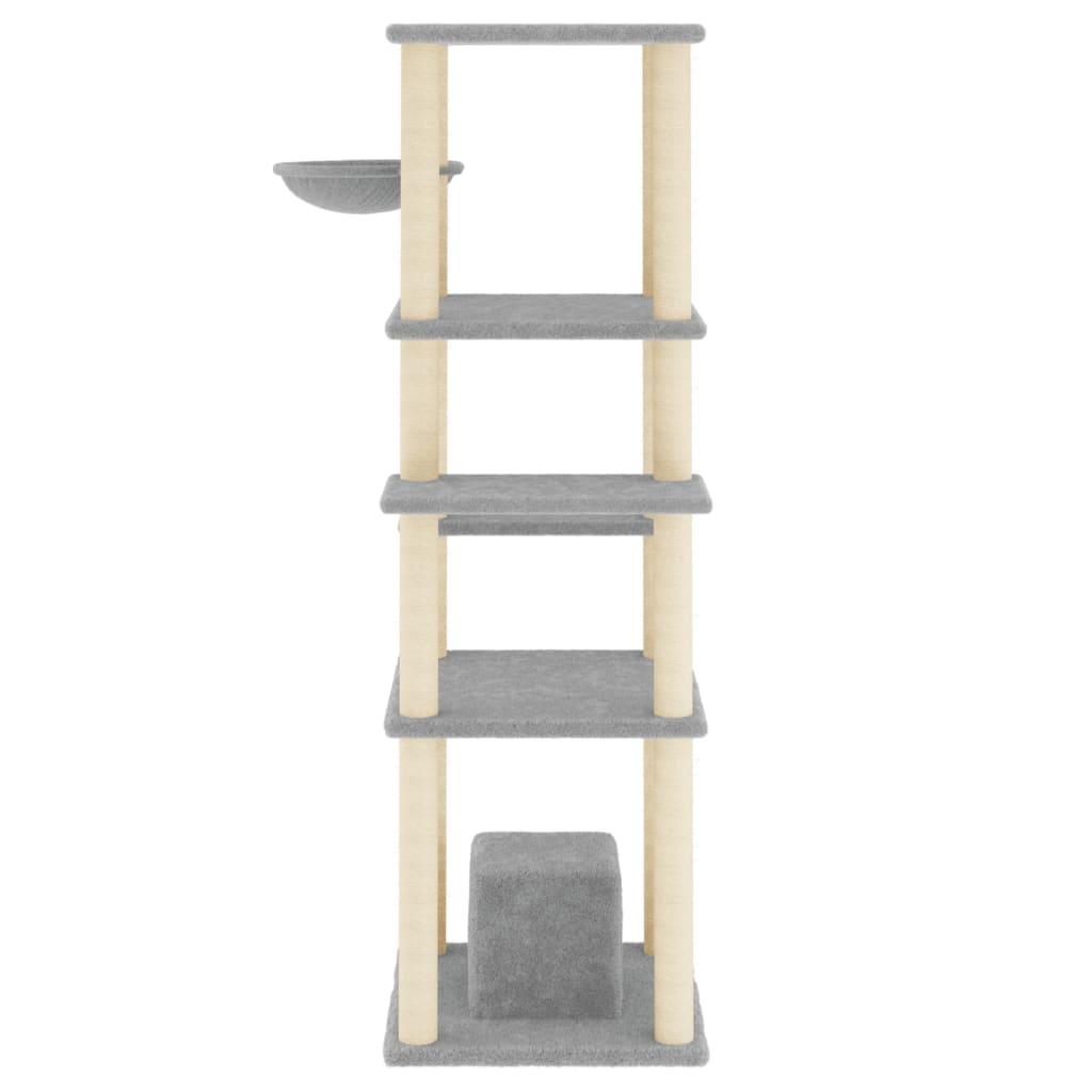 Cat Tree With Sisal Scratching Posts 154 Cm