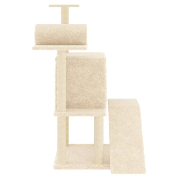 Cat Tree With Sisal Scratching Posts 110.5 Cm