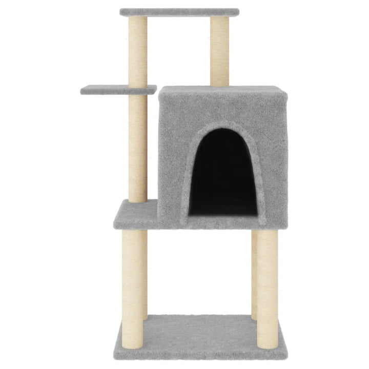 Cat Tree With Sisal Scratching Posts 97 Cm