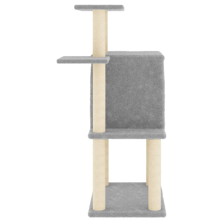 Cat Tree With Sisal Scratching Posts 97 Cm