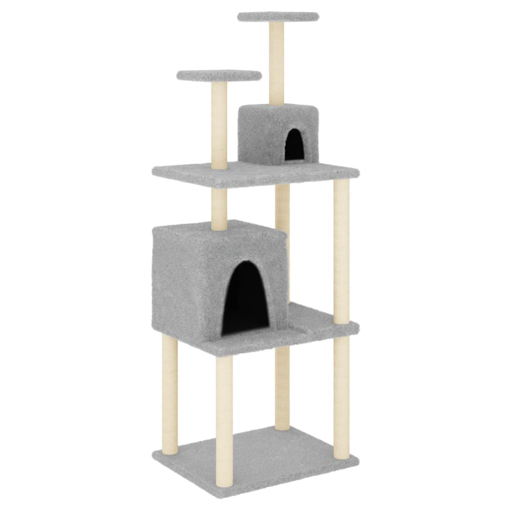 Cat Tree With Sisal Scratching Posts 167 Cm