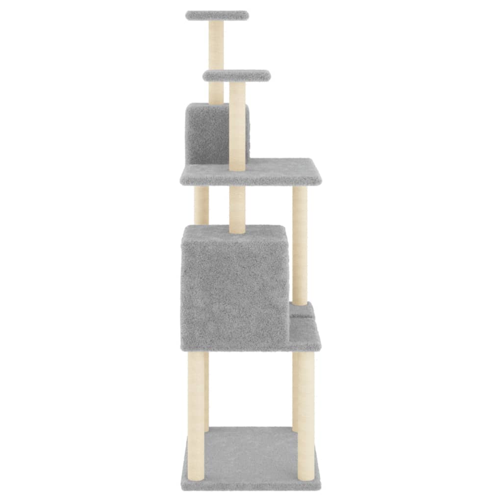 Cat Tree With Sisal Scratching Posts 167 Cm