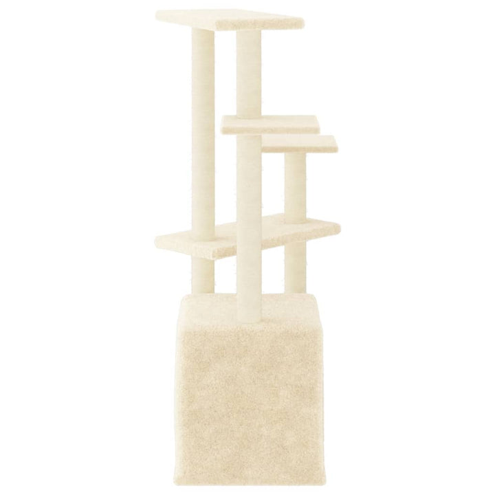 Cat Tree With Sisal Scratching Posts 107.5 Cm
