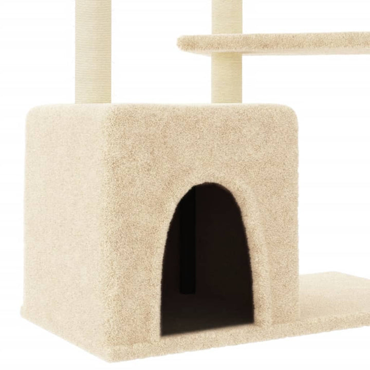 Cat Tree With Sisal Scratching Posts 107.5 Cm