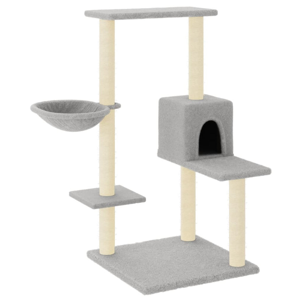 Cat Tree With Sisal Scratching Posts 95 Cm