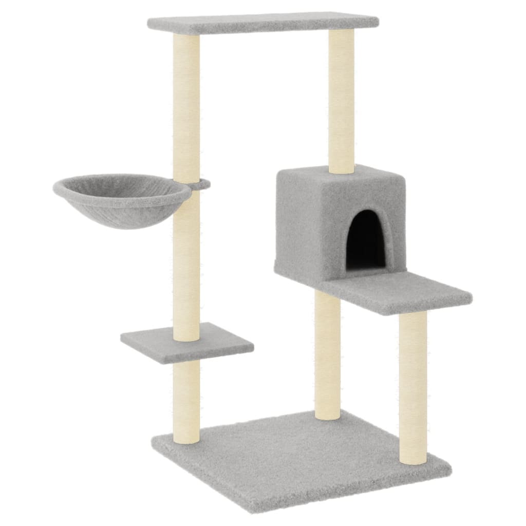 Cat Tree With Sisal Scratching Posts 95 Cm