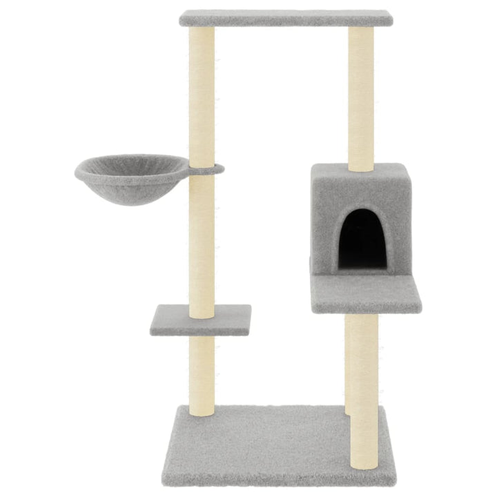 Cat Tree With Sisal Scratching Posts 95 Cm