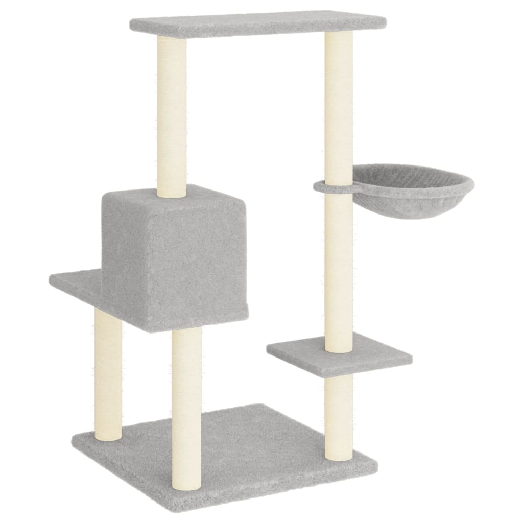 Cat Tree With Sisal Scratching Posts 95 Cm