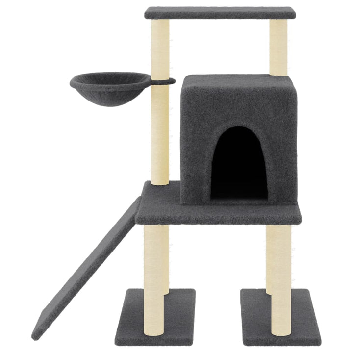 Cat Tree With Sisal Scratching Posts 96.5 Cm