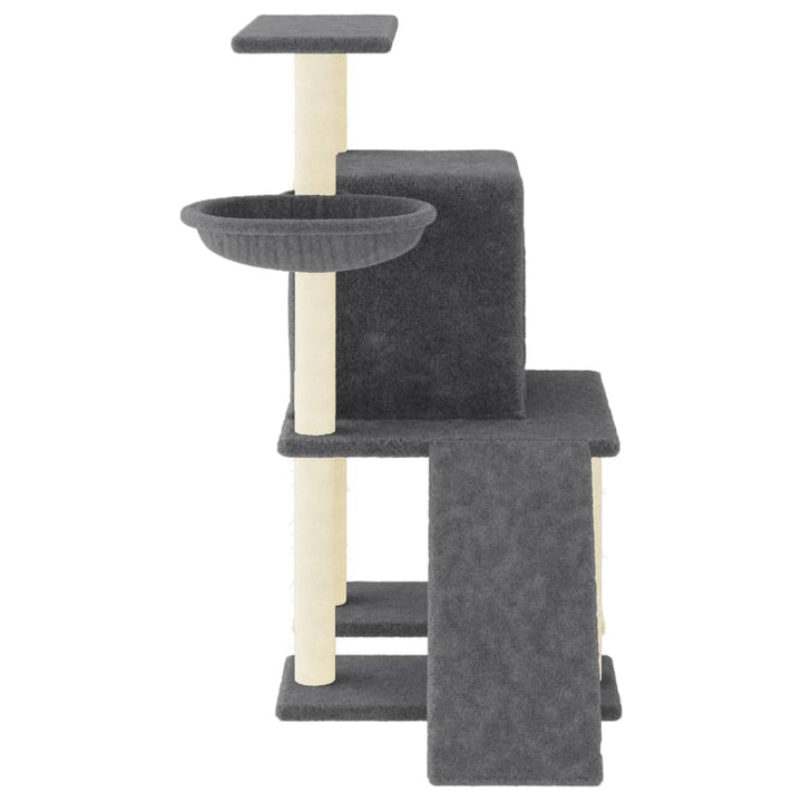Cat Tree With Sisal Scratching Posts 96.5 Cm