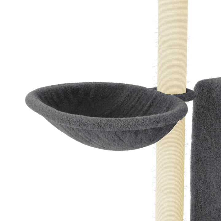 Cat Tree With Sisal Scratching Posts 96.5 Cm