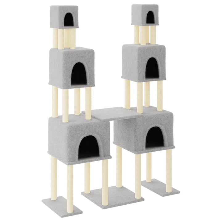 Cat Tree With Sisal Scratching Posts 199 Cm