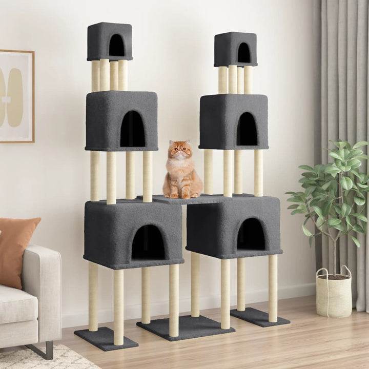 Cat Tree With Sisal Scratching Posts 199 Cm
