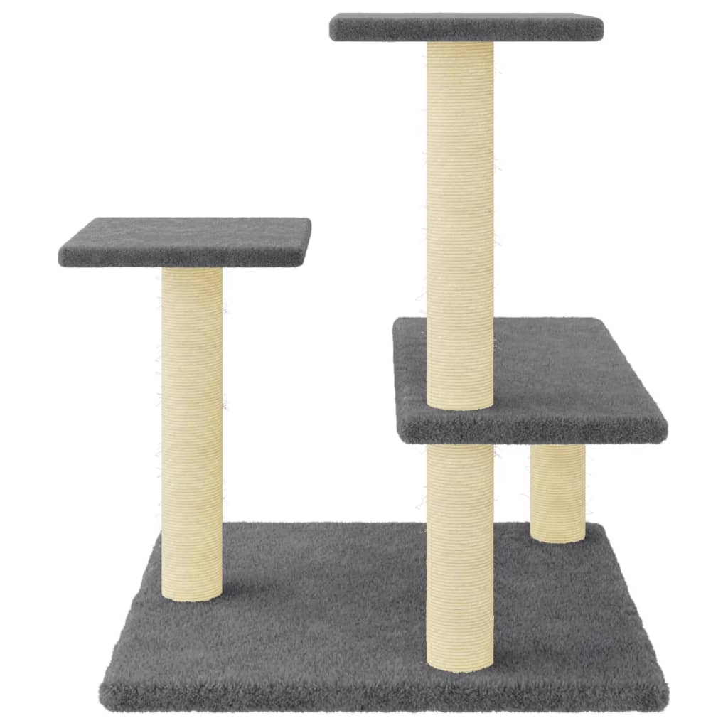 Cat Tree With Sisal Scratching Posts 61 Cm