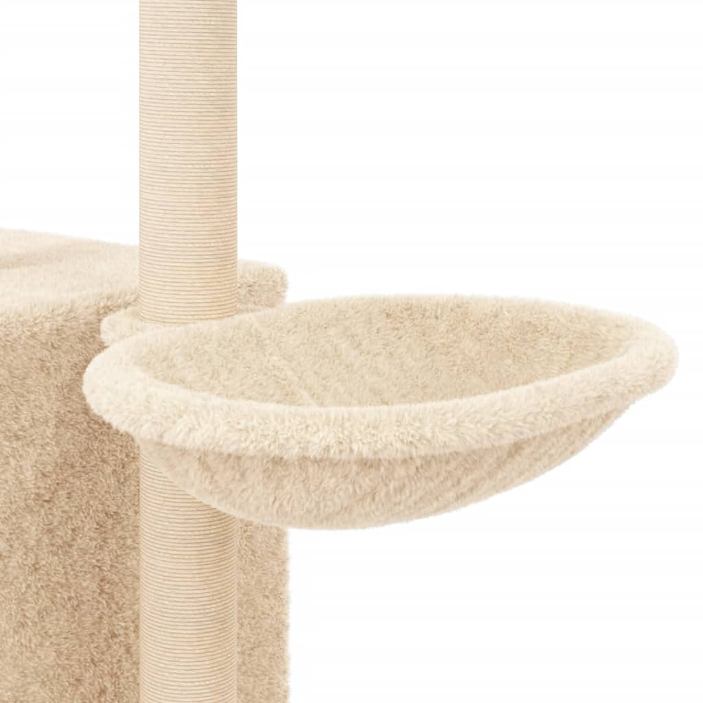Cat Tree With Sisal Scratching Posts 145 Cm