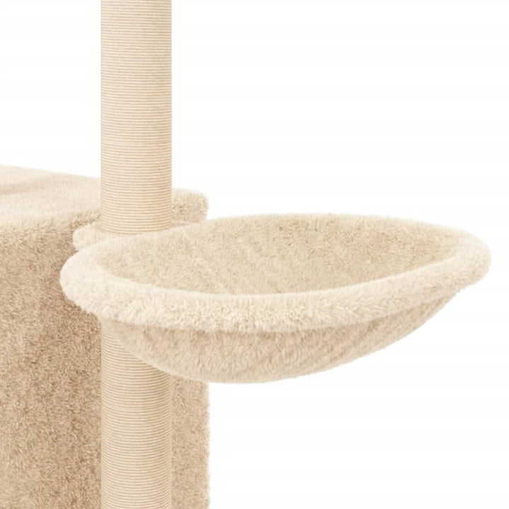 Cat Tree With Sisal Scratching Posts 145 Cm