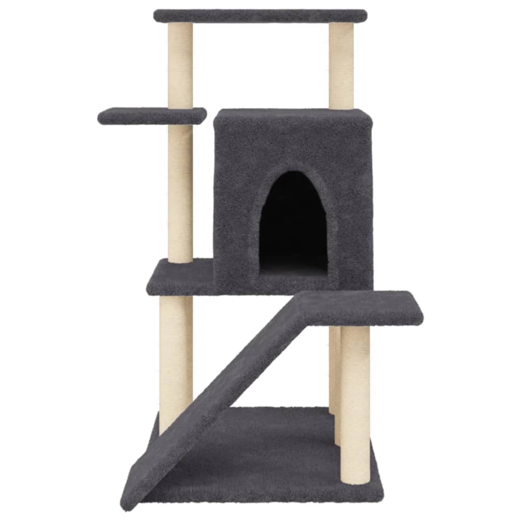 Cat Tree With Sisal Scratching Posts 97 Cm