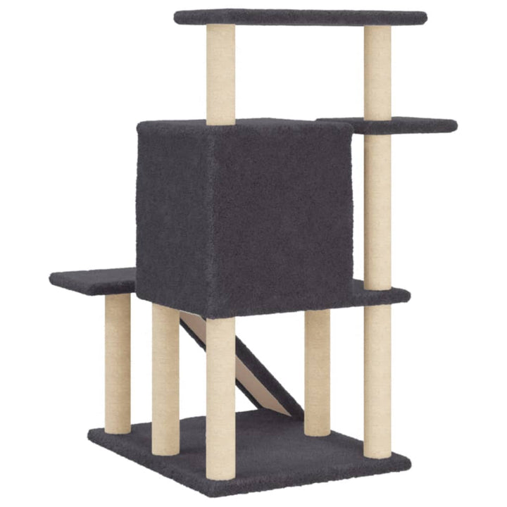 Cat Tree With Sisal Scratching Posts 97 Cm