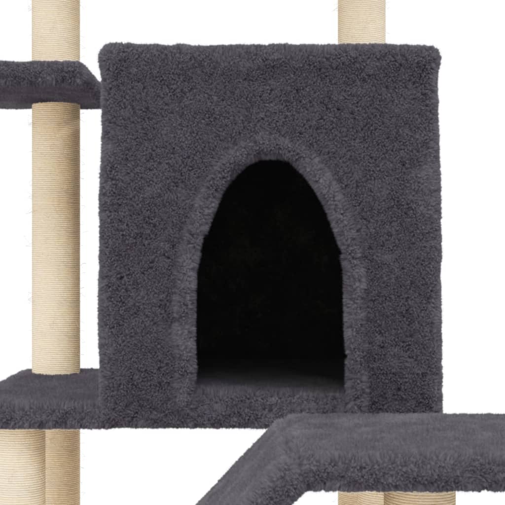 Cat Tree With Sisal Scratching Posts 97 Cm