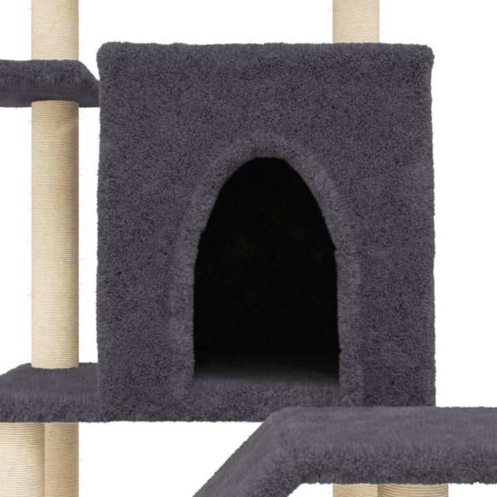 Cat Tree With Sisal Scratching Posts 97 Cm
