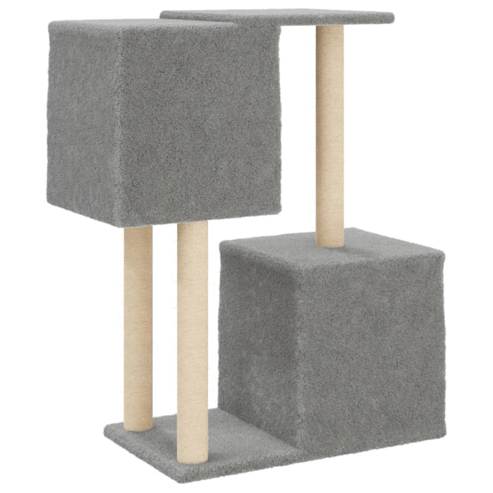 Cat Tree With Sisal Scratching Posts 86 Cm