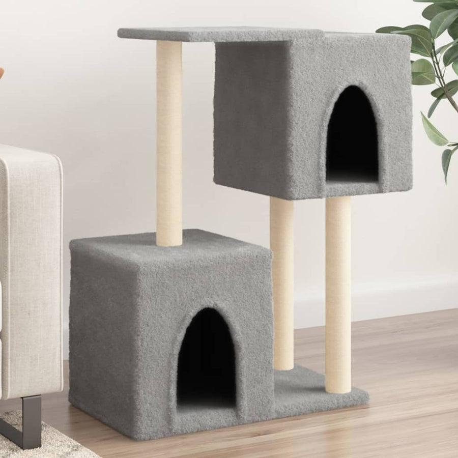 Cat Tree With Sisal Scratching Posts 86 Cm