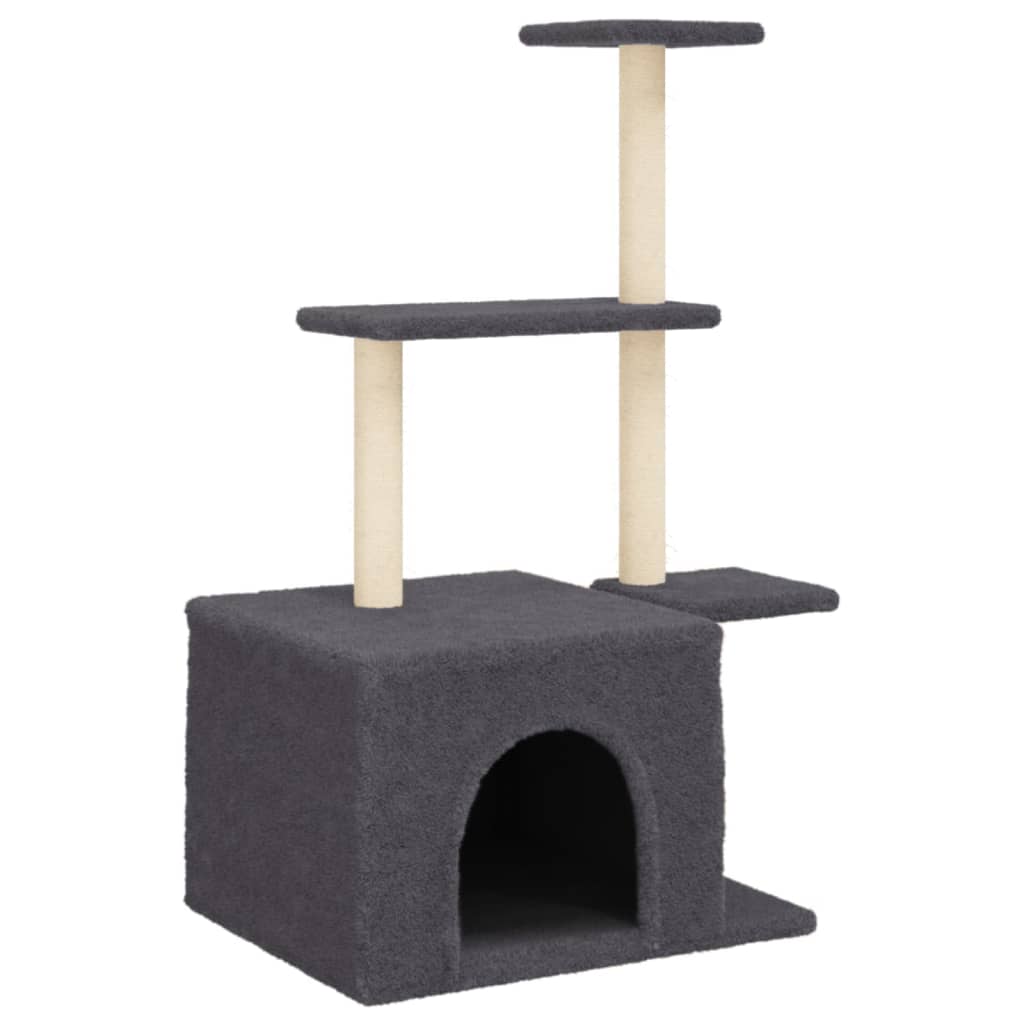 Cat Tree With Sisal Scratching Posts 110 Cm