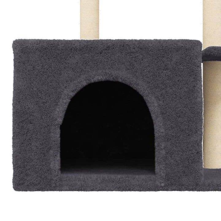 Cat Tree With Sisal Scratching Posts 110 Cm