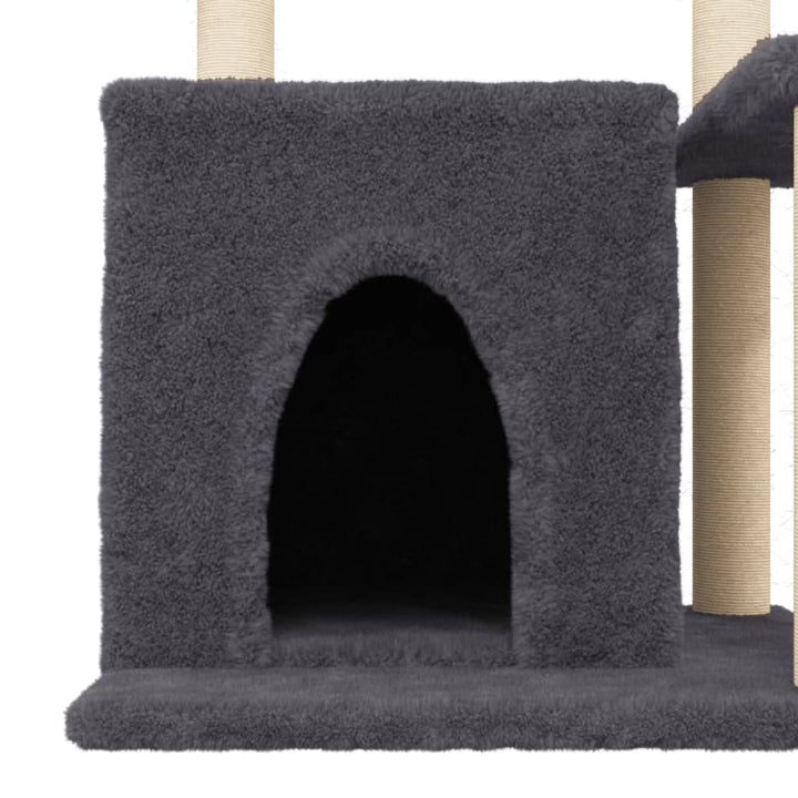 Cat Tree With Sisal Scratching Posts 83 Cm