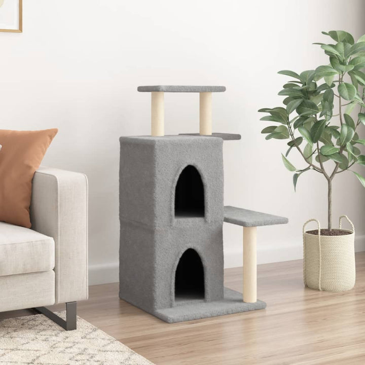 Cat Tree With Sisal Scratching Posts 97 Cm