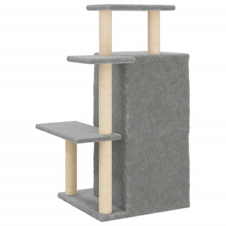 Cat Tree With Sisal Scratching Posts 97 Cm