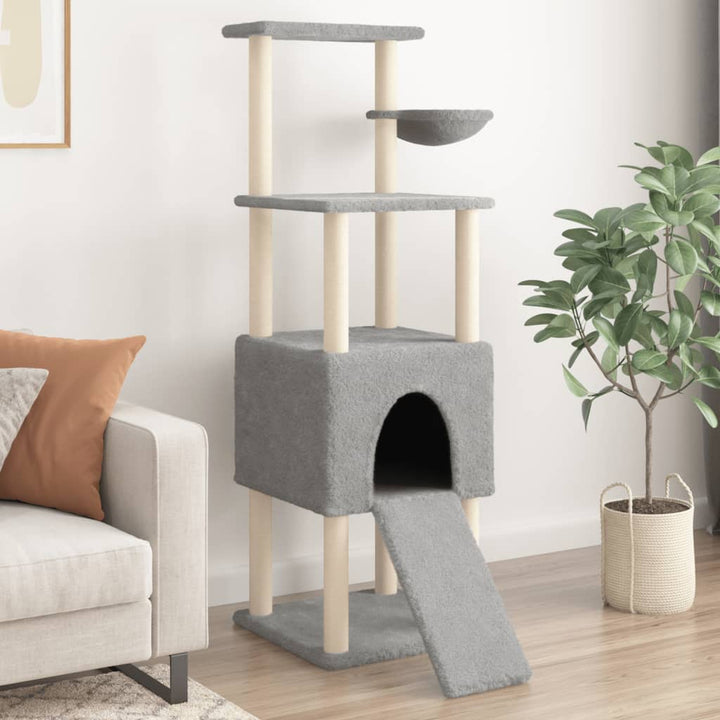Cat Tree With Sisal Scratching Posts 153 Cm