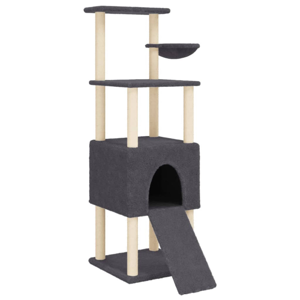 Cat Tree With Sisal Scratching Posts 153 Cm