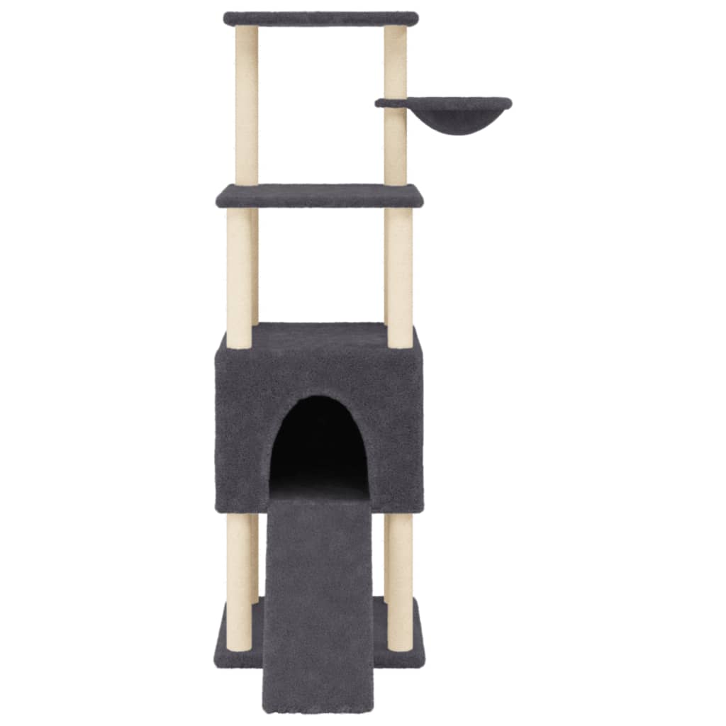 Cat Tree With Sisal Scratching Posts 153 Cm