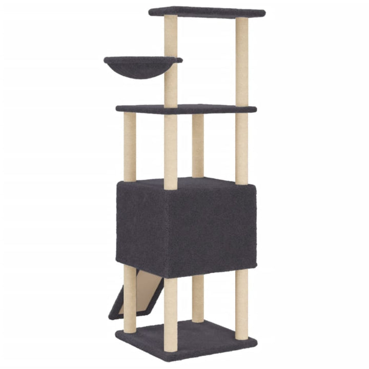 Cat Tree With Sisal Scratching Posts 153 Cm