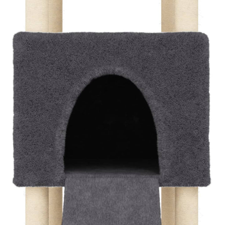 Cat Tree With Sisal Scratching Posts 153 Cm