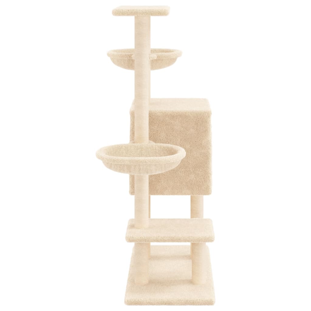 Cat Tree With Sisal Scratching Posts 117 Cm