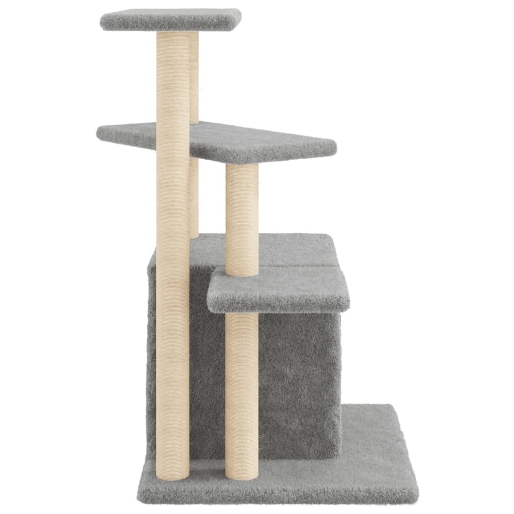 Cat Tree With Sisal Scratching Posts 83.5 Cm