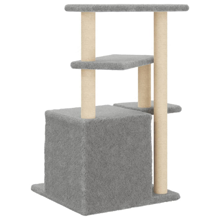 Cat Tree With Sisal Scratching Posts 83.5 Cm