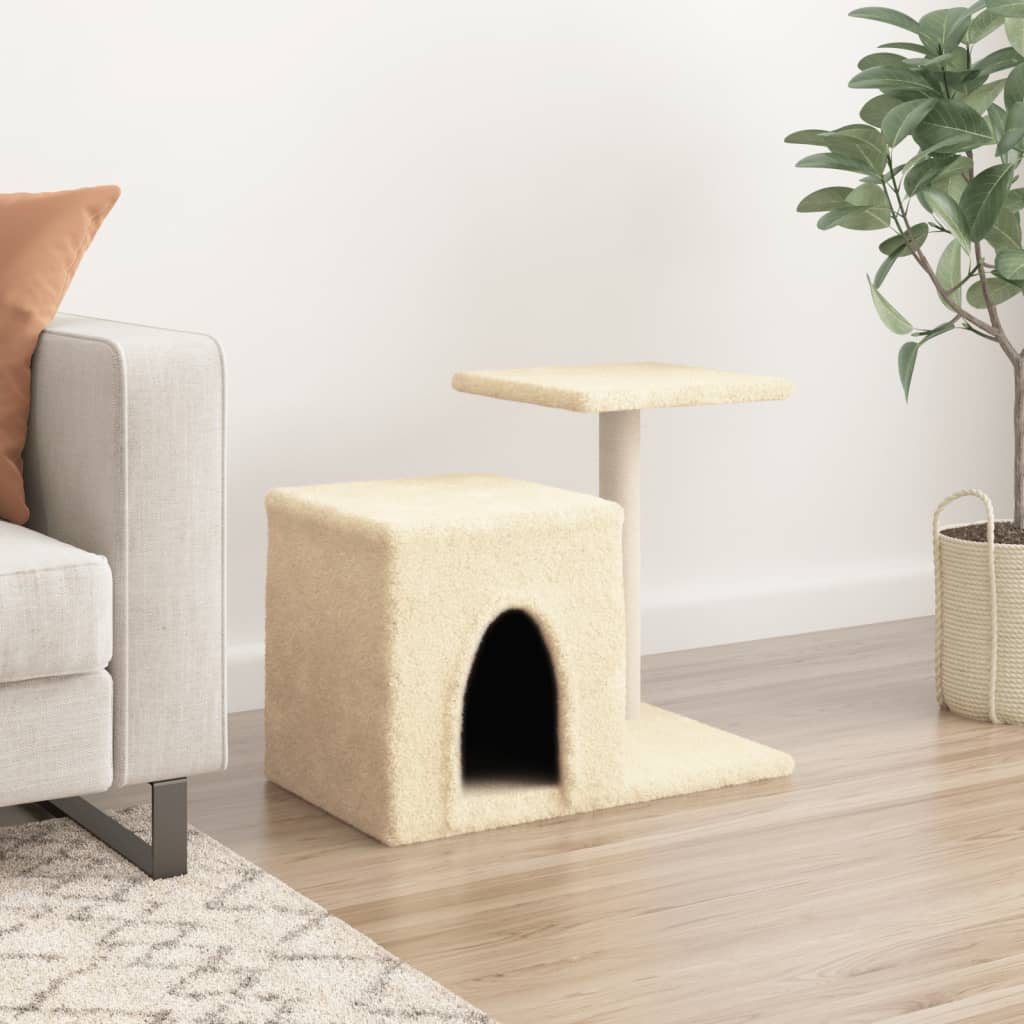 Cat Tree With Sisal Scratching Posts 50.5 Cm