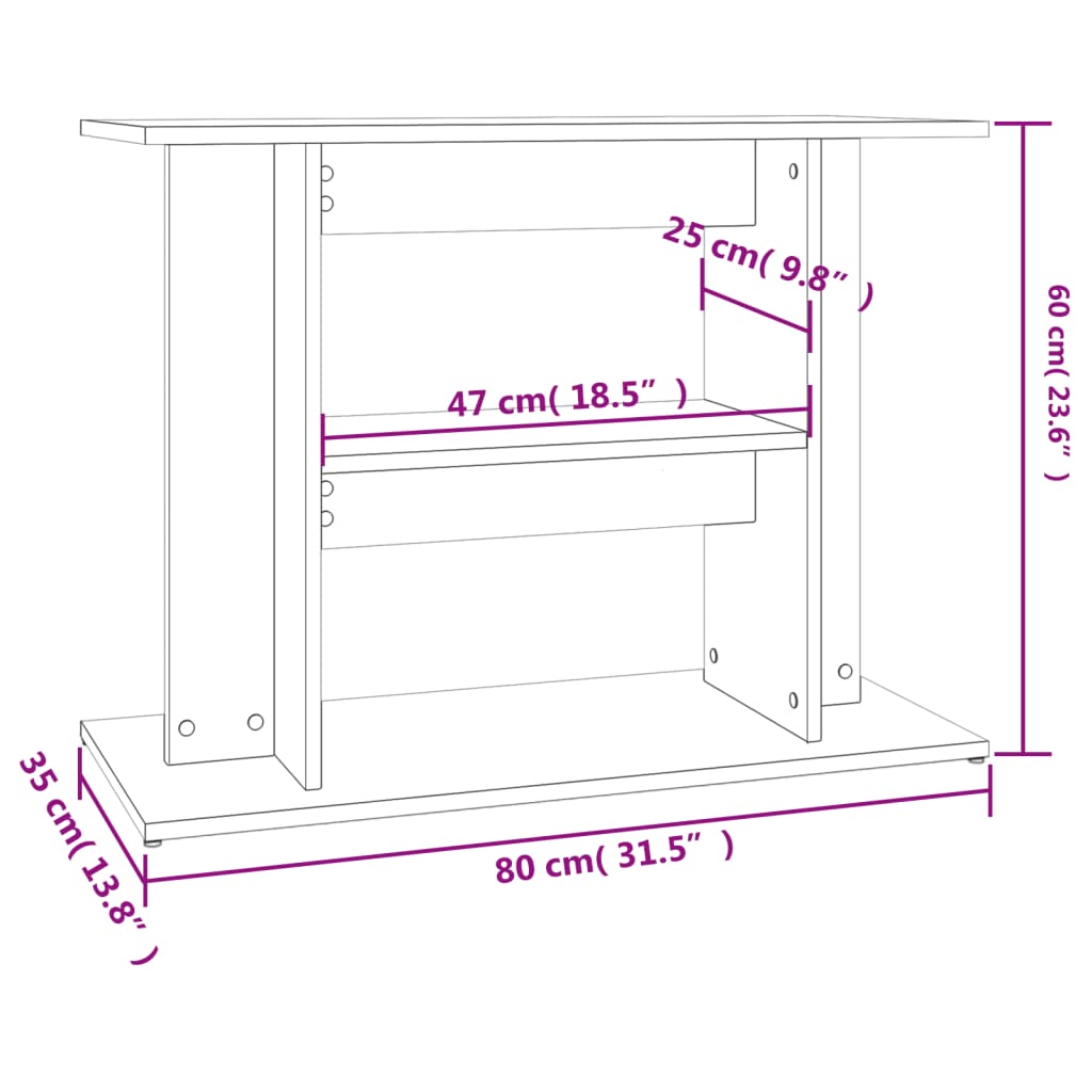 Aquarium Stand Engineered Wood