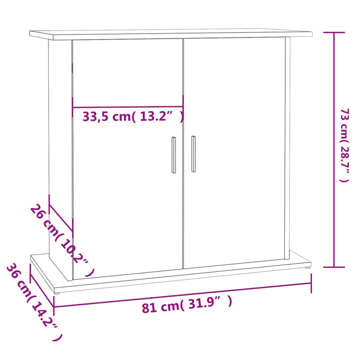Aquarium Stand Engineered Wood