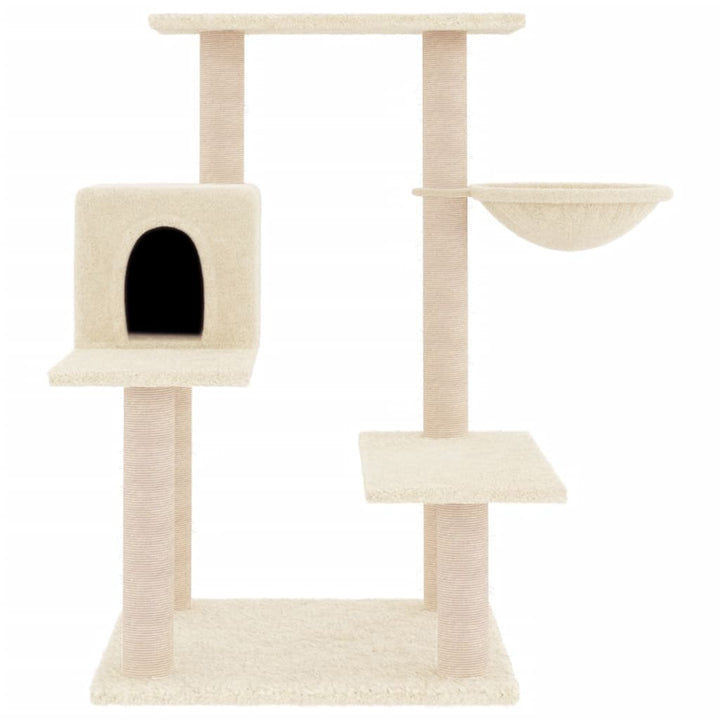 Cat Tree With Sisal Scratching Posts 82.5 Cm