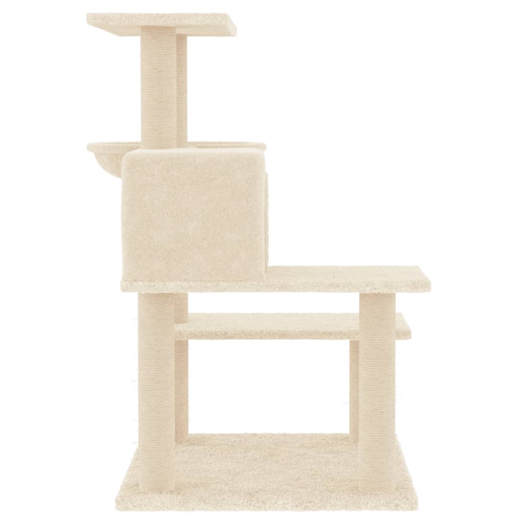 Cat Tree With Sisal Scratching Posts 82.5 Cm