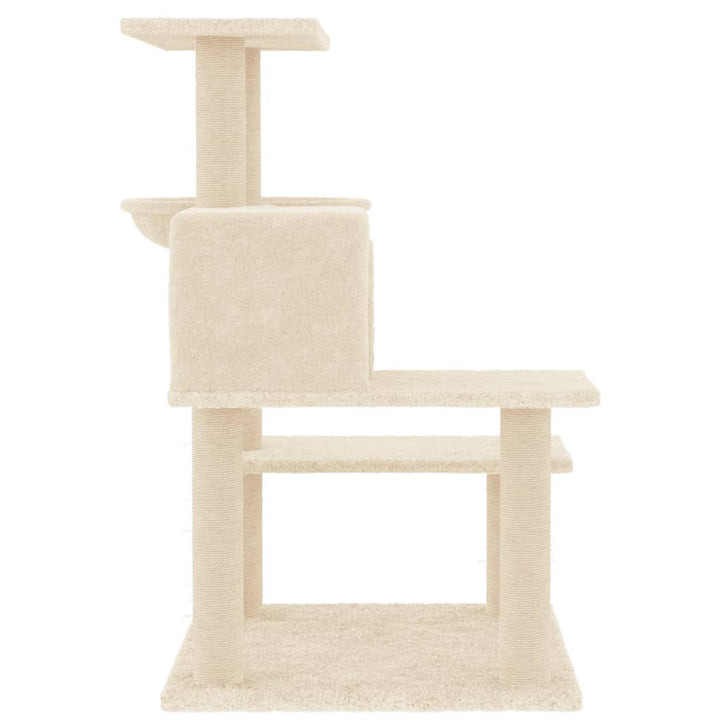 Cat Tree With Sisal Scratching Posts 82.5 Cm