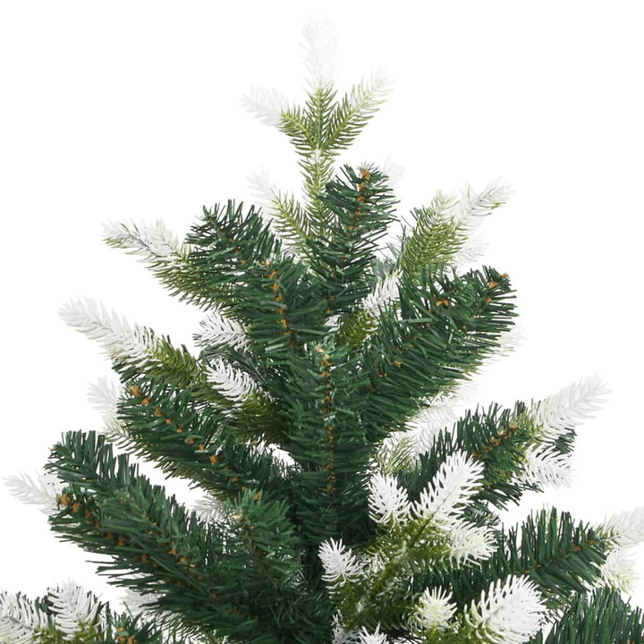 Artificial Hinged Christmas Tree With Flocked Snow