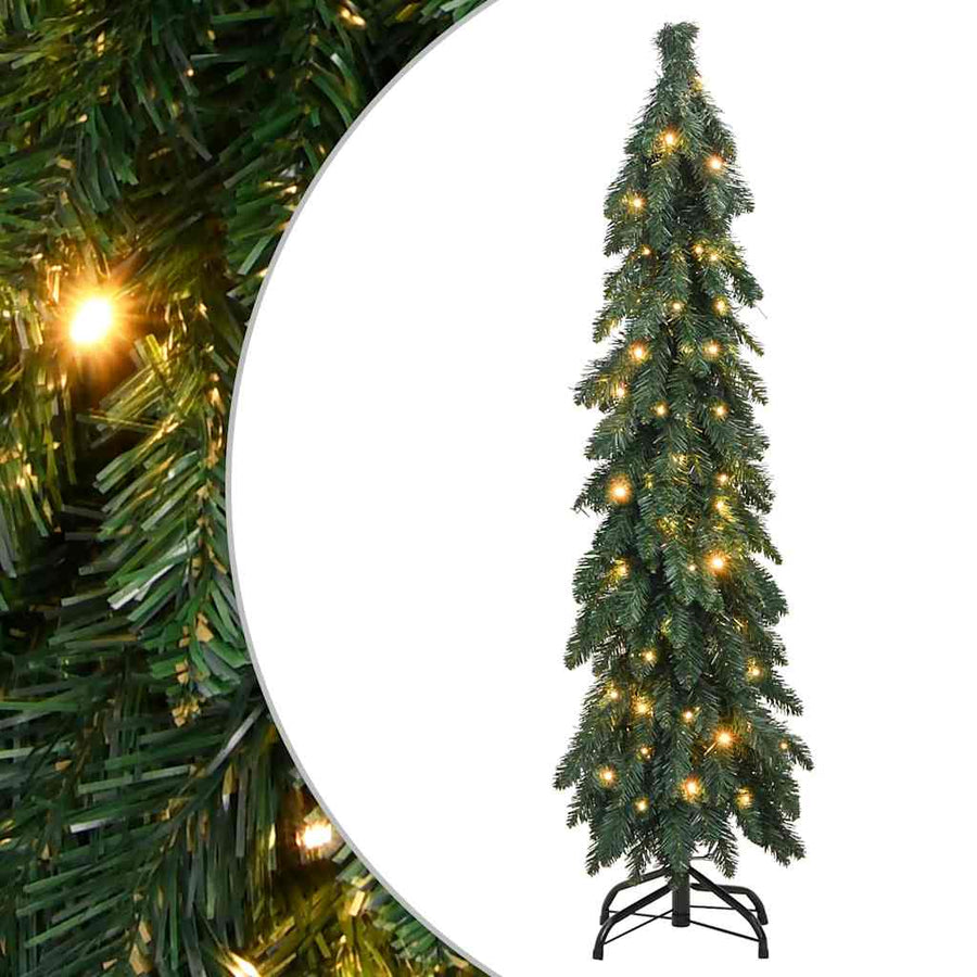 Artificial Pre-Lit Christmas Tree With 60 Leds
