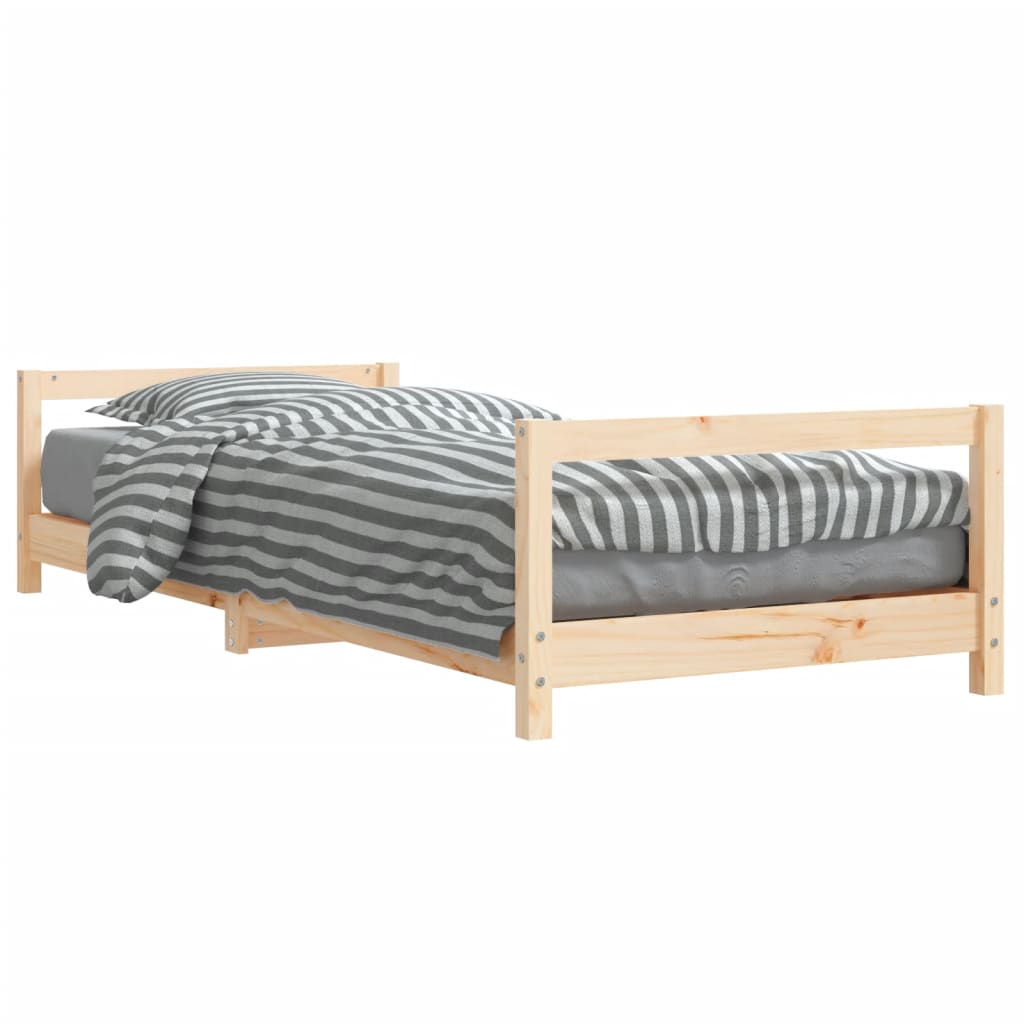 Toddler & Kids Solid Wood Pine Bed Frame