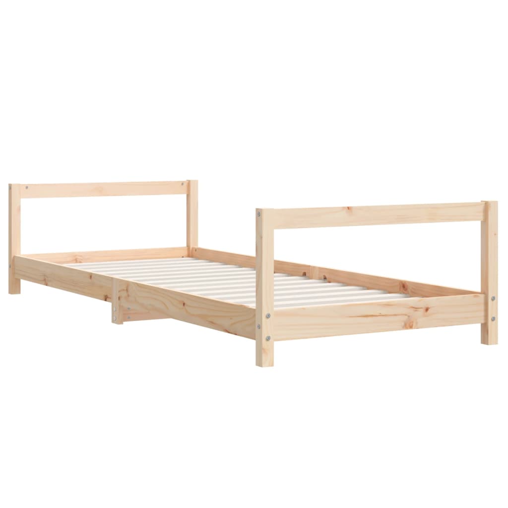 Toddler & Kids Solid Wood Pine Bed Frame
